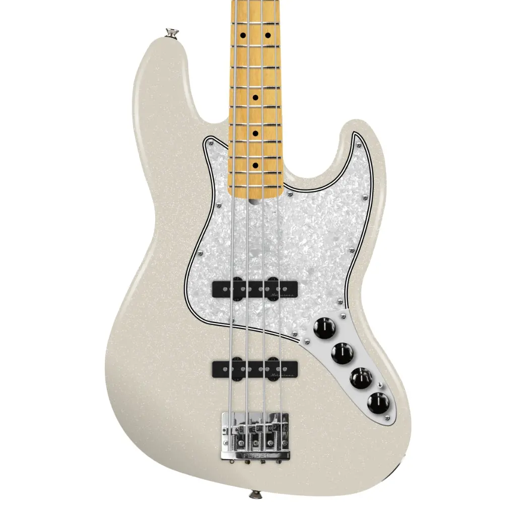 Fender Player Ii Modified Active Jazz Bass - Olympic Pearl, Maple Fingerboard 1