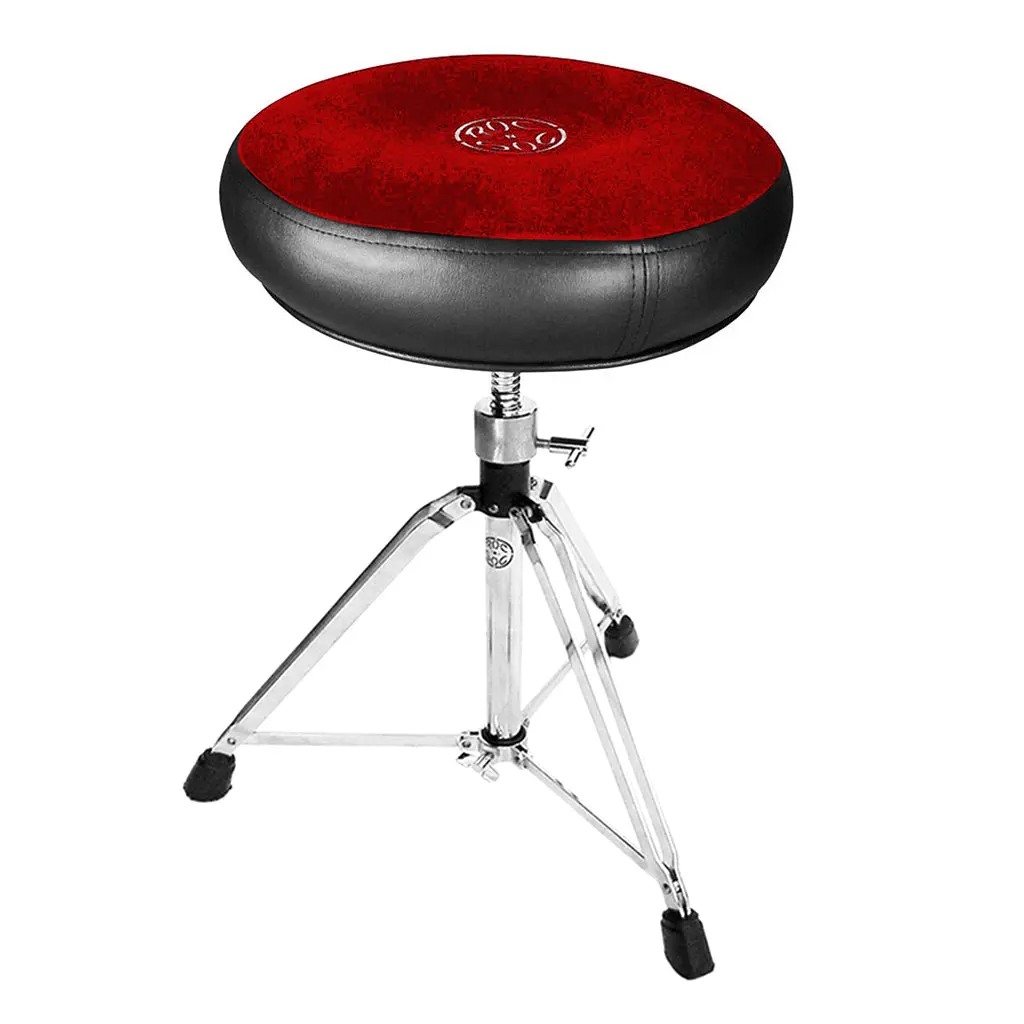 Roc-N-Soc Manual Spindle Tall With Round Red Seat Top 1