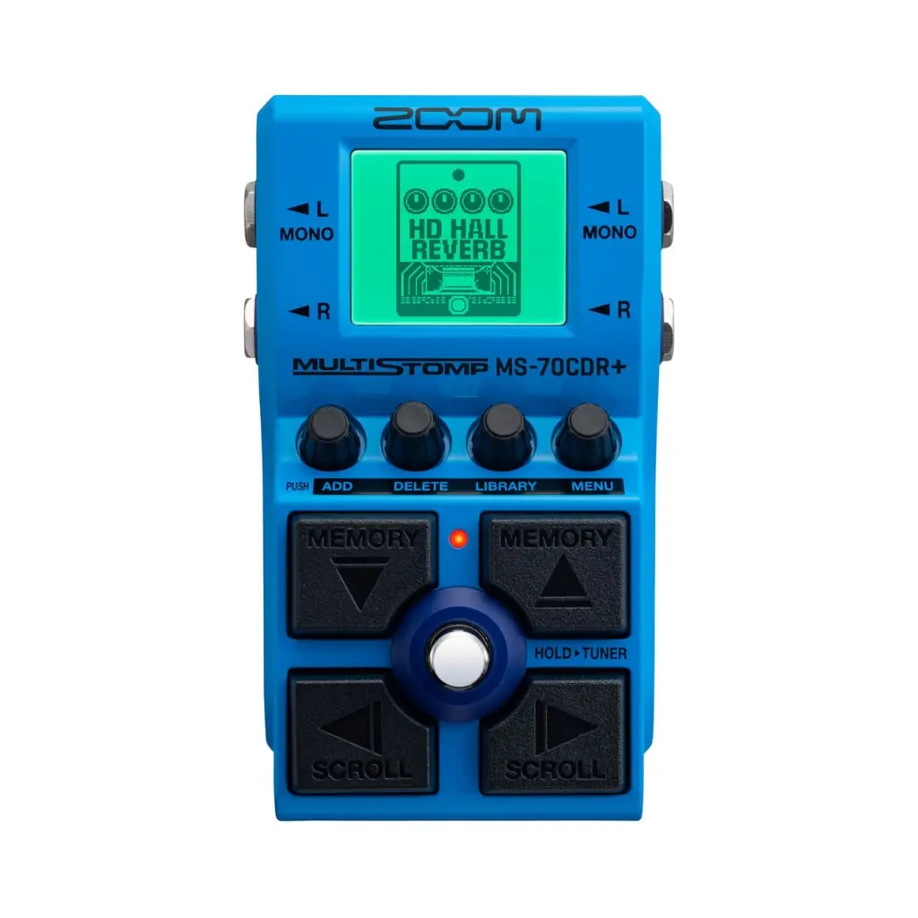 Zoom Ms-70Cdr+ Multistomp Chorus/Delay/Reverb Guitar Effects Pedal 1