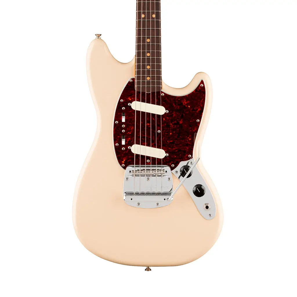 Fender Vintera Iii Mid 60S Mustang Rosewood Electric Guitar - Olympic White 1