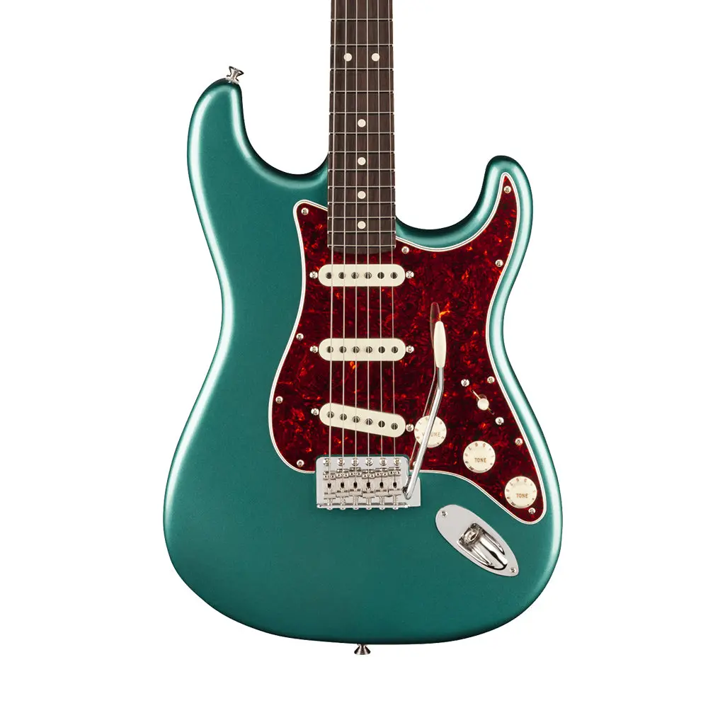 Fender American Professional Classic Stratocaster - Faded Sherwood Green Metallic, Rosewood Fingerboard 1