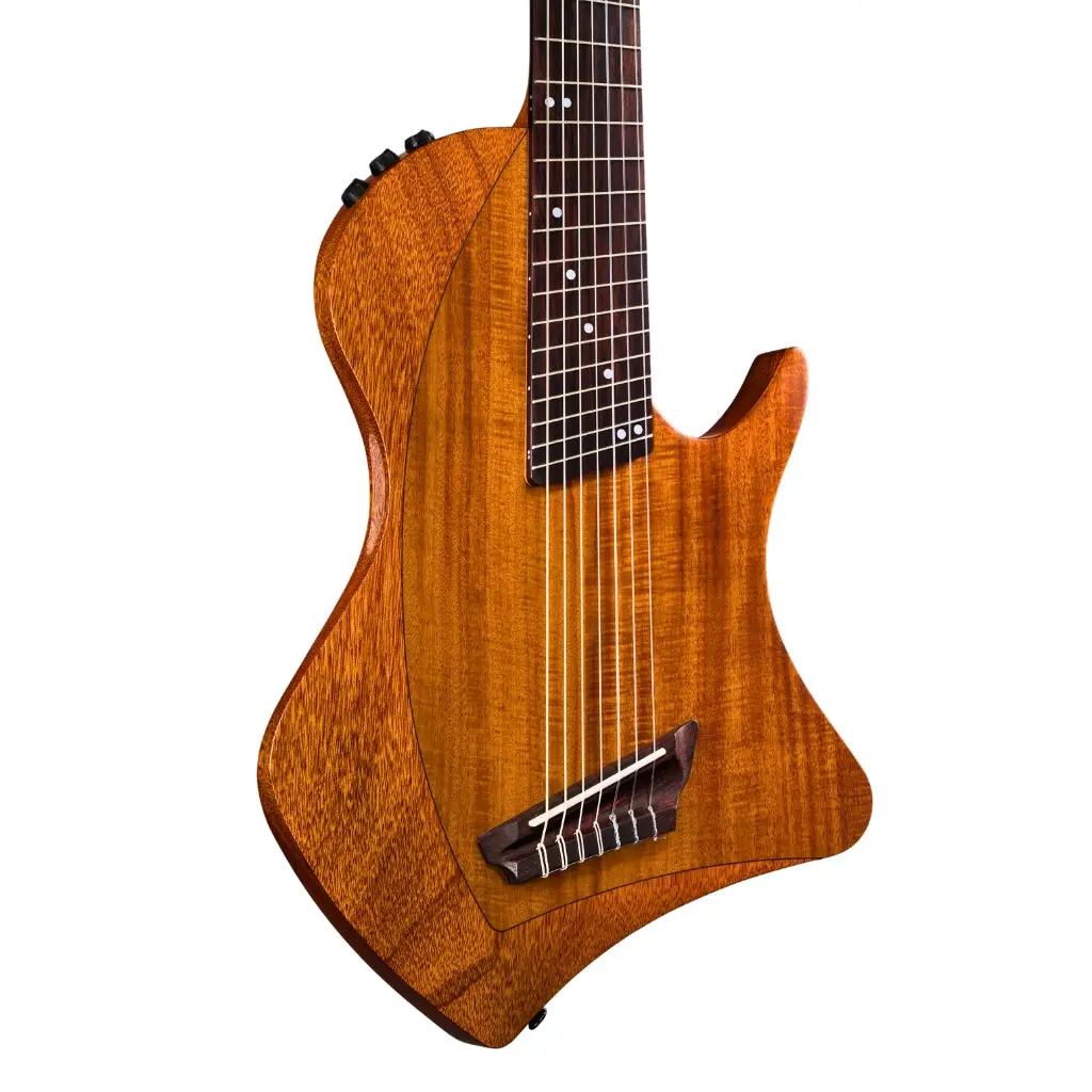 Abasi Stage 7 Nylon-String Acoustic-Electric Guitar - Acacia 1