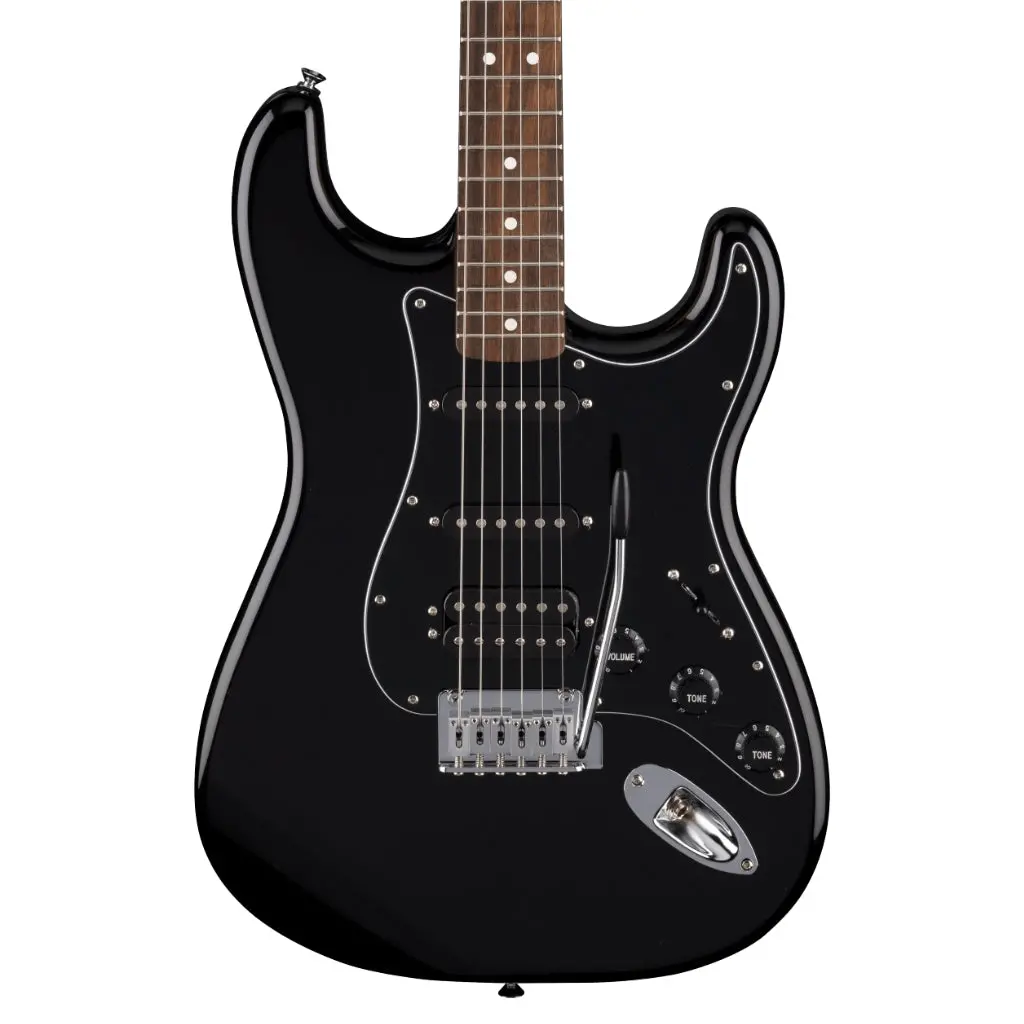 Fender Standard Stratocaster Hss, Laurel Fingerboard Electric Guitar - Black 1