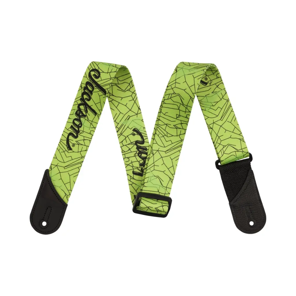 Jackson Cracked Mirror Strap - Green 1