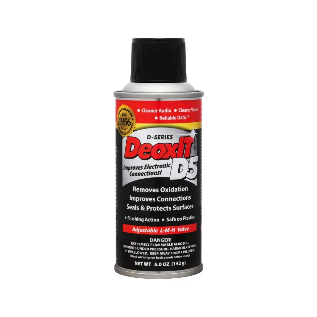 Hosa Technology Caig Deoxit Contact Treatment, 5% Spray 1