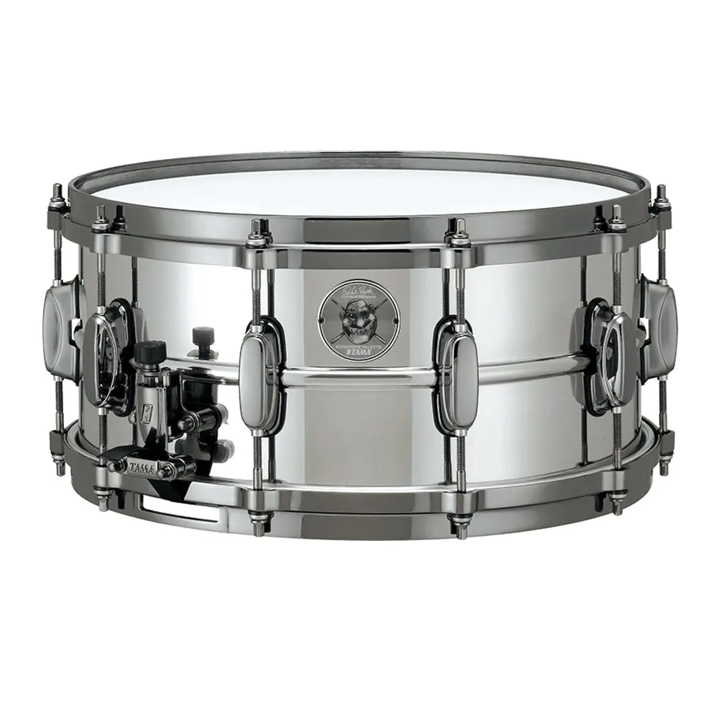 Tama Cb1465 Charlie Benante 6.5" X 14" Snare Drum - Silver 1