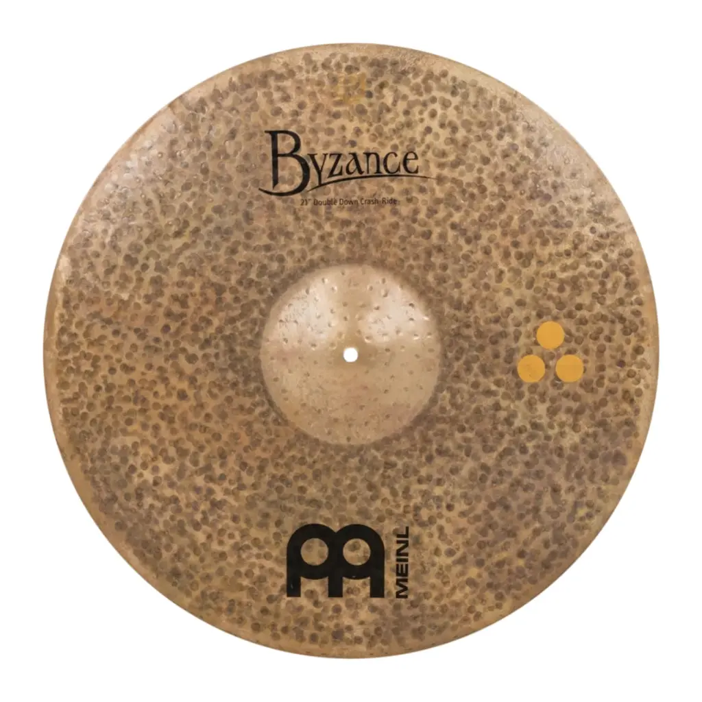 Meinl Matt Halpern Signature 21" Byzance Dark Double Down - Crash Ride 1
