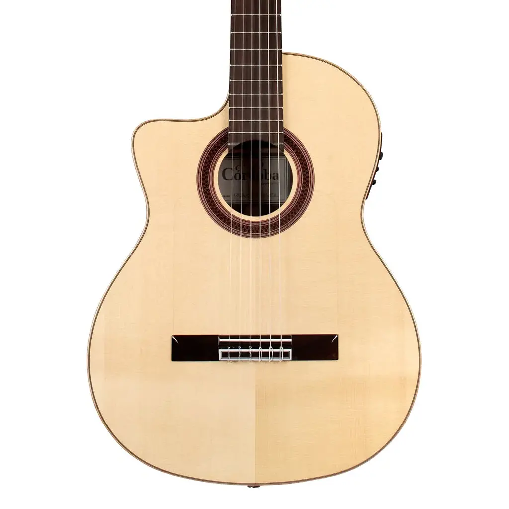 Cordoba Gk Studio Negra Lefty Acoustic/Electric Guitar W/Bag - Natural 1