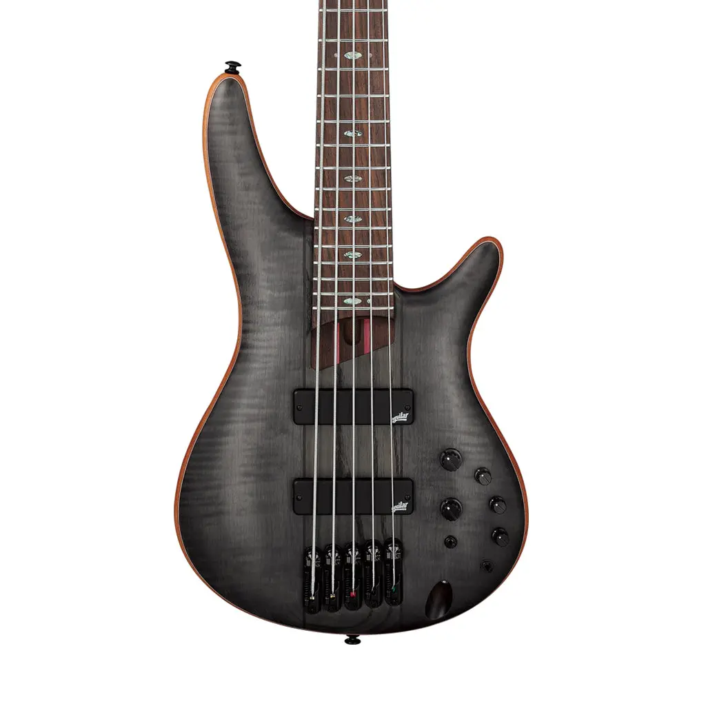 Ibanez Sr1455dw Premium 5-String Bass - Transparent Gray Flat 1