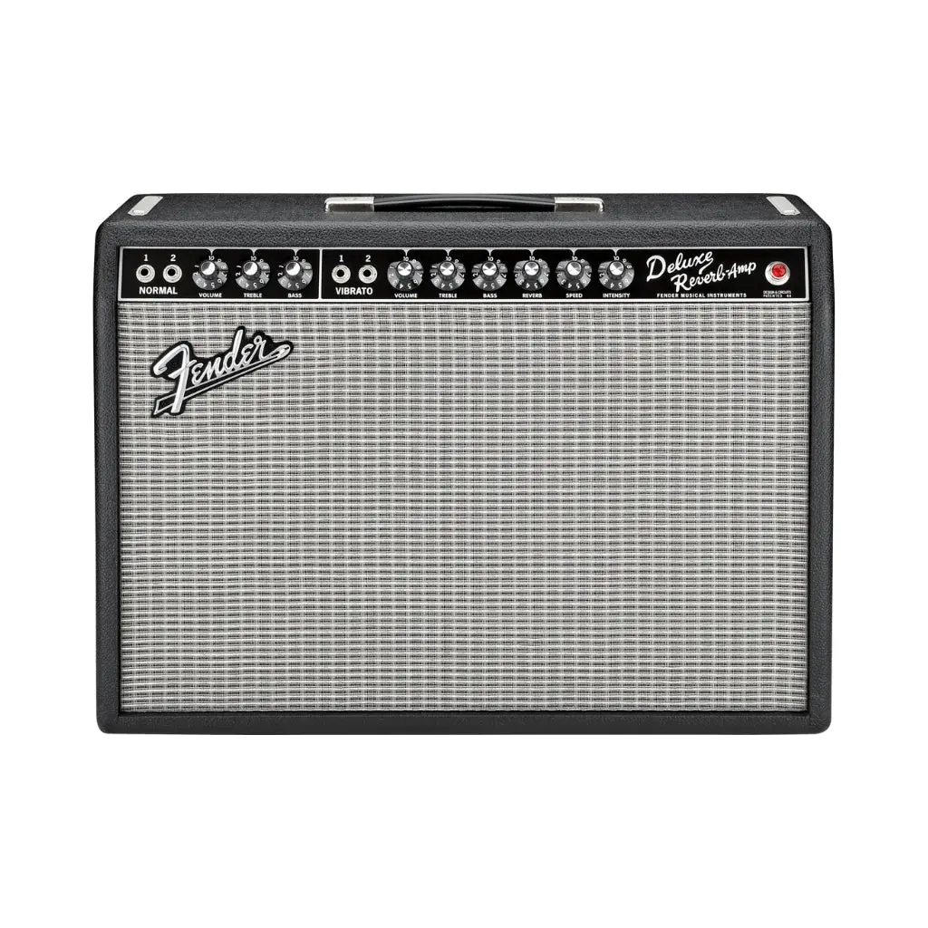 Fender '65 Deluxe Reverb 22-Watt 1 X 12-Inch Combo Amplifier - Black 1