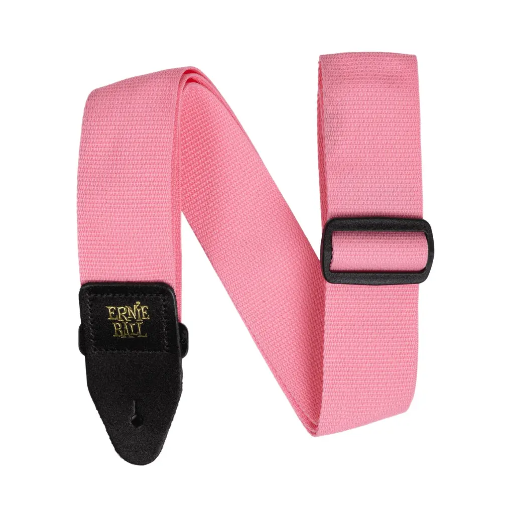 Ernie Ball Polypro Guitar/Bass Strap - Pink Sunrise 1