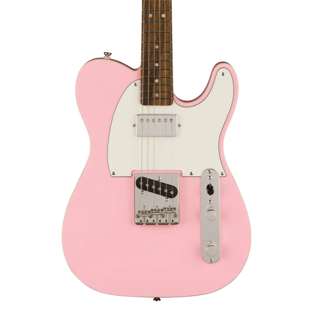 Squier Fsr Classic Vibe '60S Custom Telecaster Electric Guitar - Shell Pink, Laurel Fingerboard 1