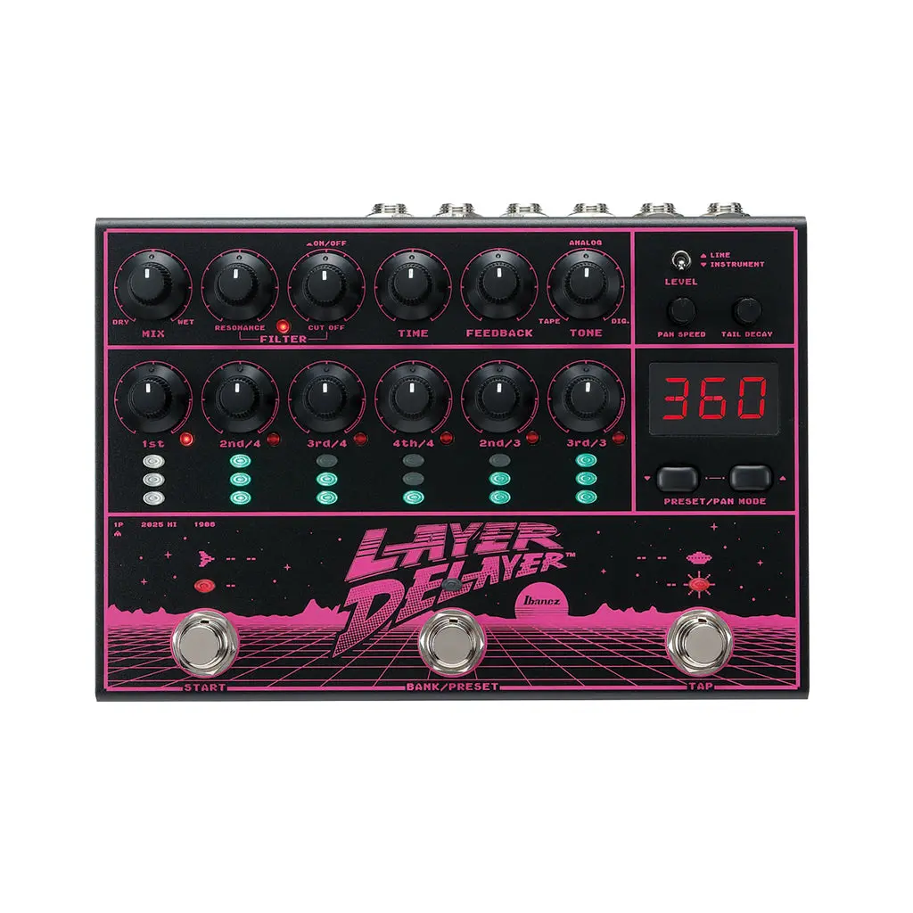 Ibanez Layer Delayer Ld303 Multi Function Delay Pedal 1