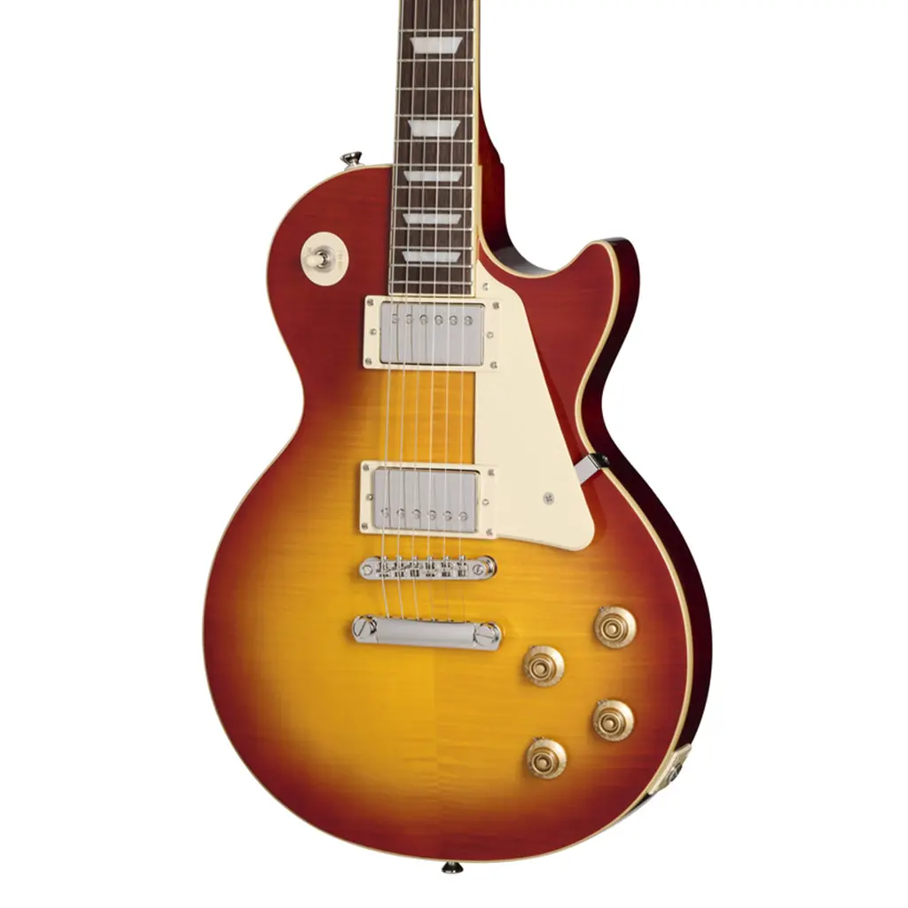 Epiphone Les Paul Standard 50S Figured Top - Washed Cherry Sunburst 1