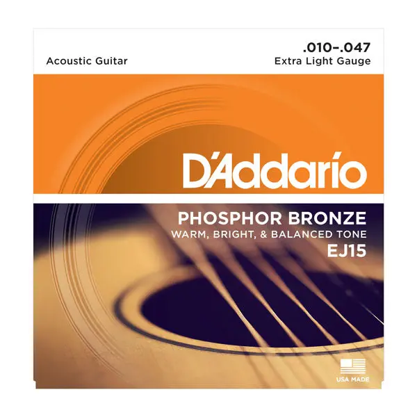 D'addario Ej15 Phosphor Bronze 10-47 1