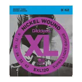 D'addario Exl120 Super Light 9-42 1