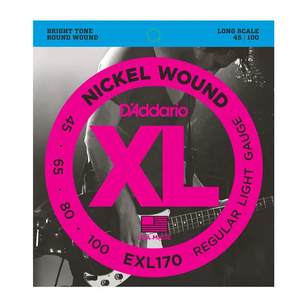 D'addario Exl170 Nickel Wound 45-100 1