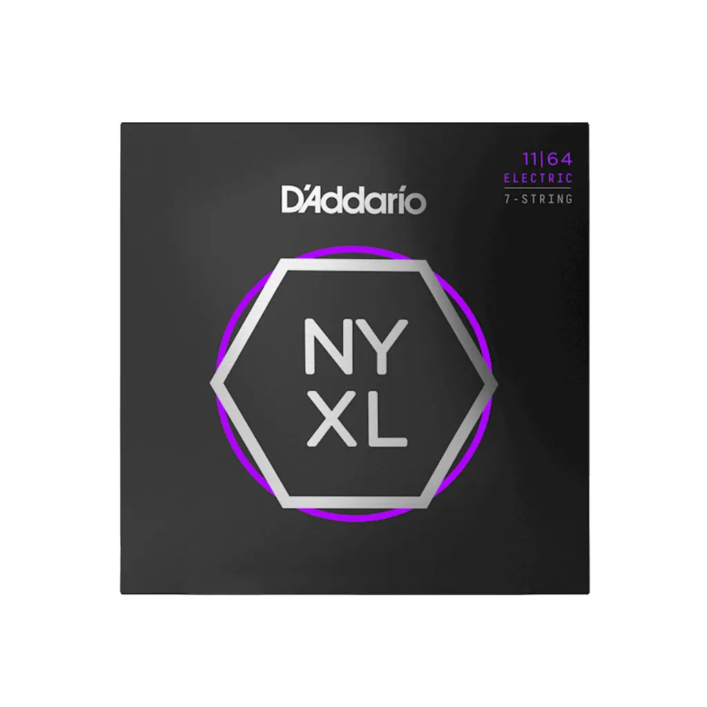 D'addario - Nyxl Medium 7 String Set 11-64 1