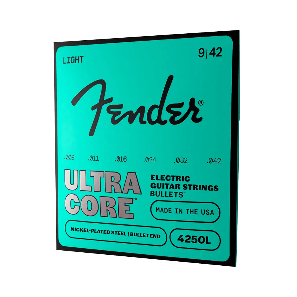 Fender Ultracore 4250L 9-42 Guitar Strings - Nickel Plated Steel Bullet End 1
