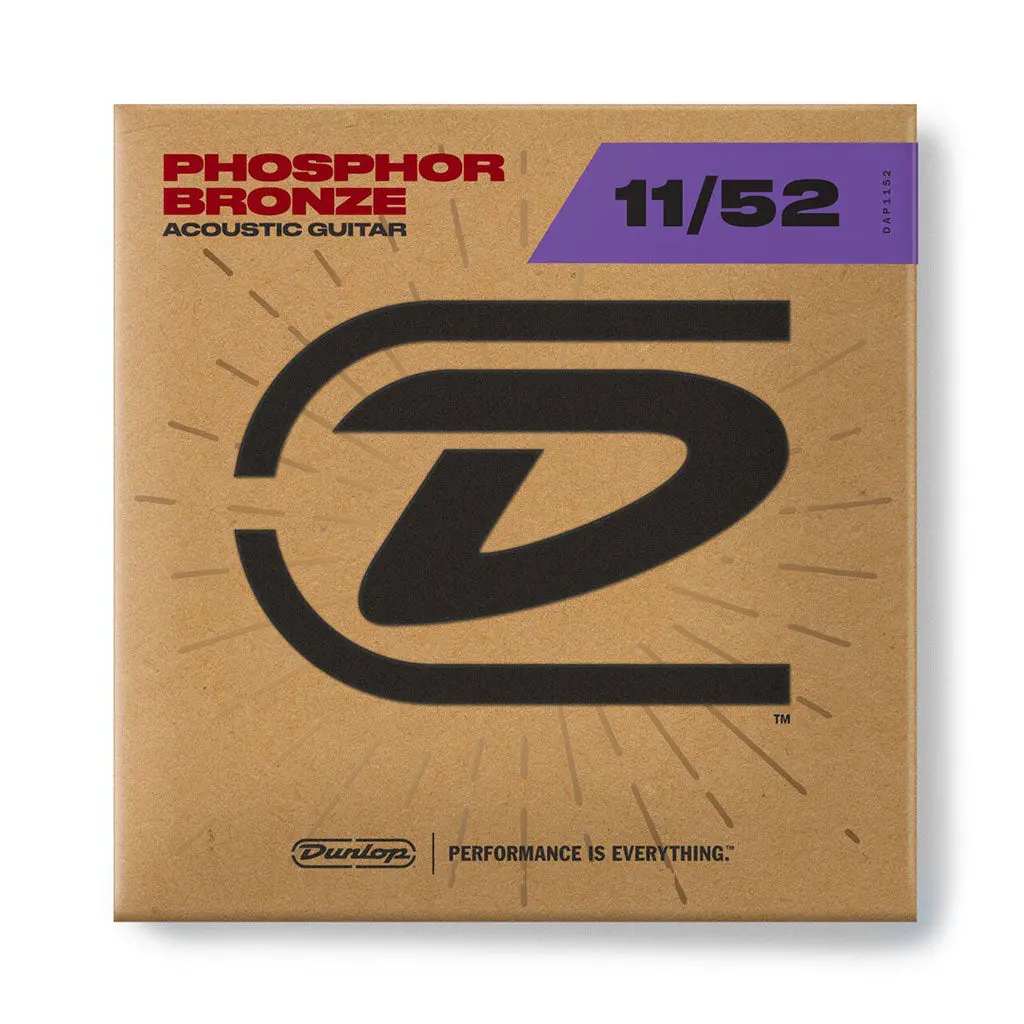 Dunlop 11-52 Phosphor Bronze - Acoustic Guitar Strings 1