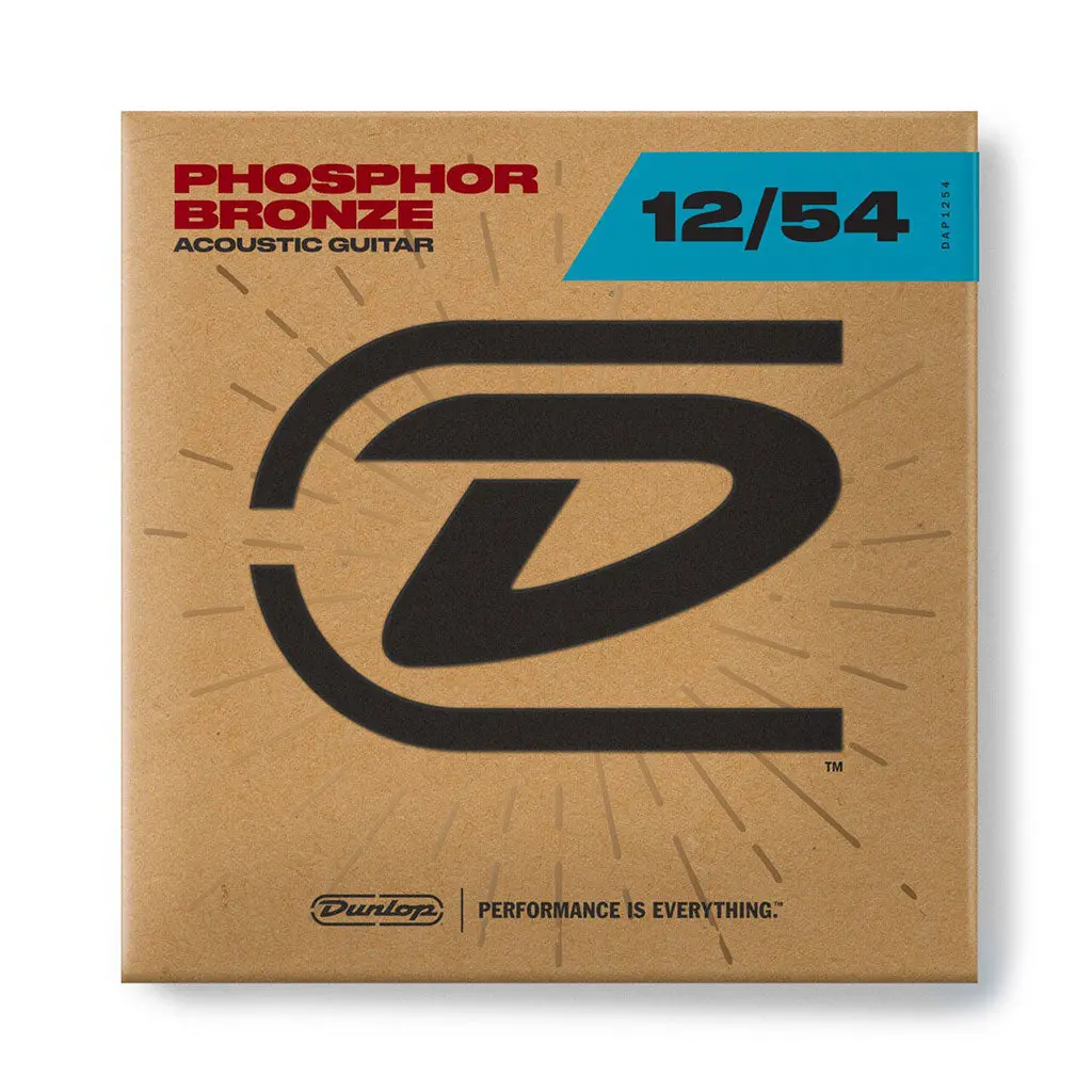 Dunlop 12-54 Phosphor Bronze - Acoustic Guitar Strings 1