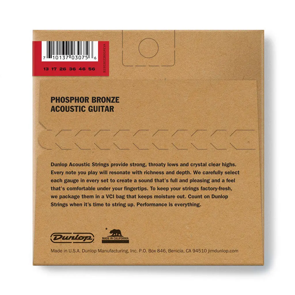 Dunlop 13-56 Phosphor Bronze - Acoustic Guitar Strings 2