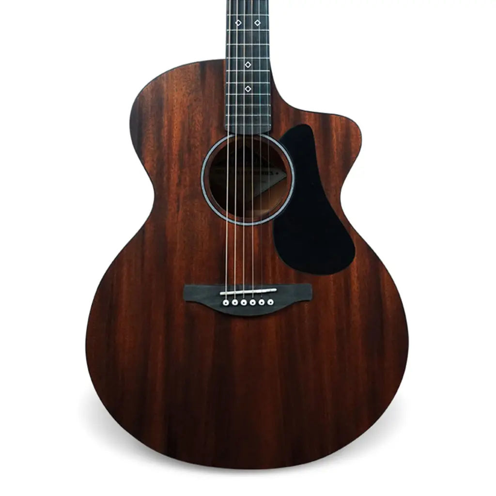 Fenech Delta Blues Grand Auditorium All Mahogany – Stained 1
