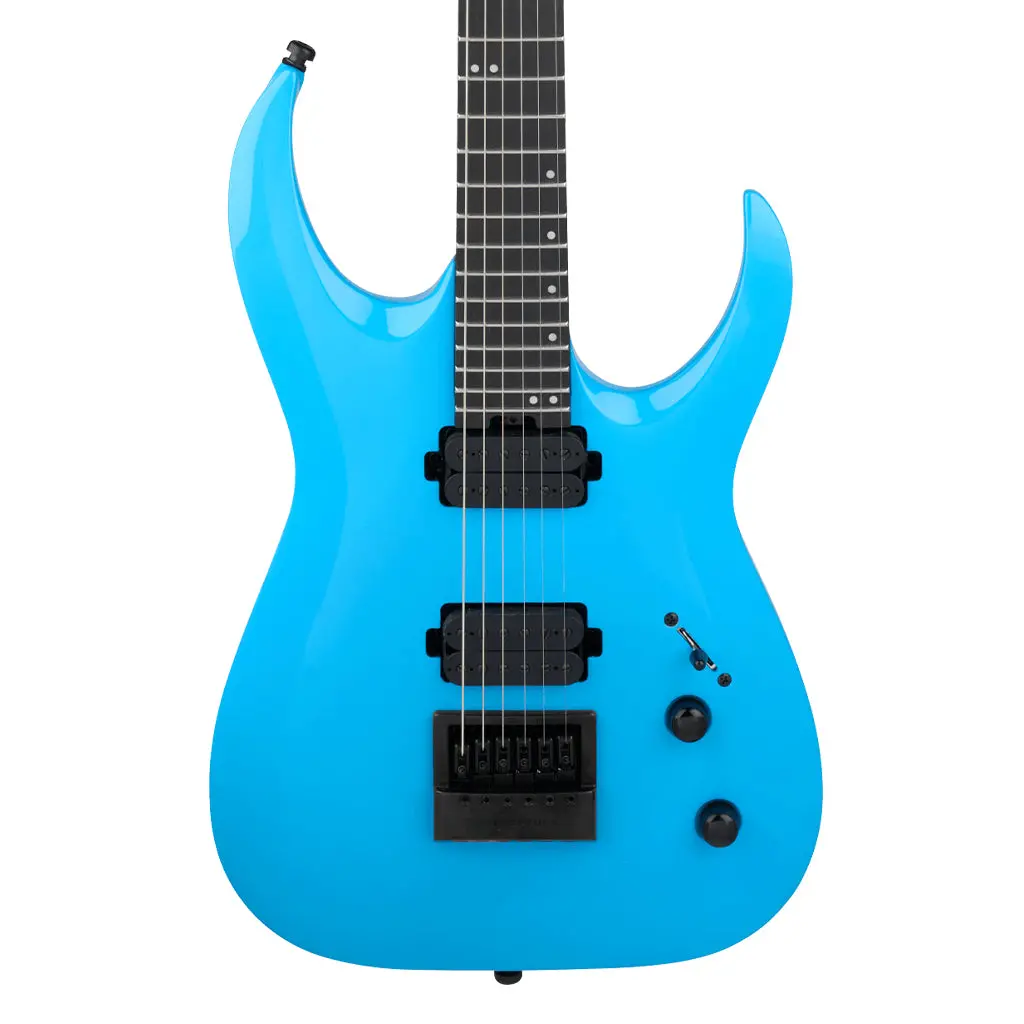 Jackson Pro Plus Series Misha Mansoor Juggernaut Et6 Electric Guitar Ebony Fingerboard Riviera Blue 1