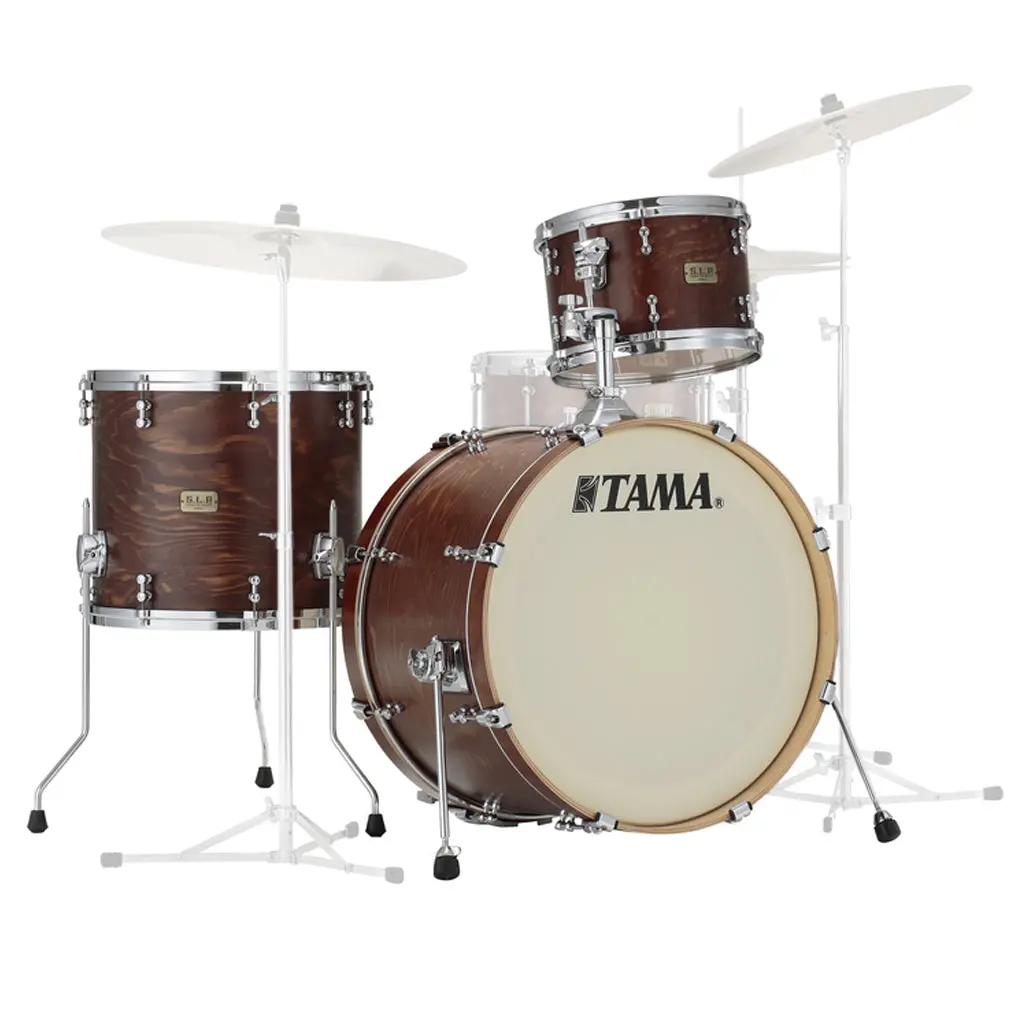 Tama Lsp32cs Slp Series 3-Piece Shell Kit - Satin Wild Spruce 1