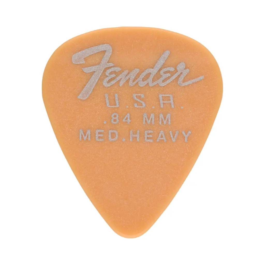 Fender Original Delrin Guitar Picks 12-Pack - .84Mm Butterscotch Blonde 1