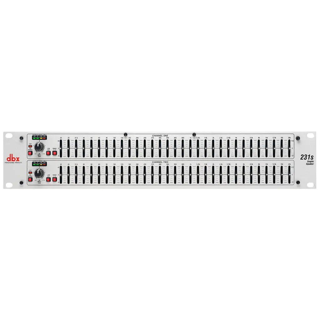 Dbx 231S Dual Channel 31-Band Equalizer 1