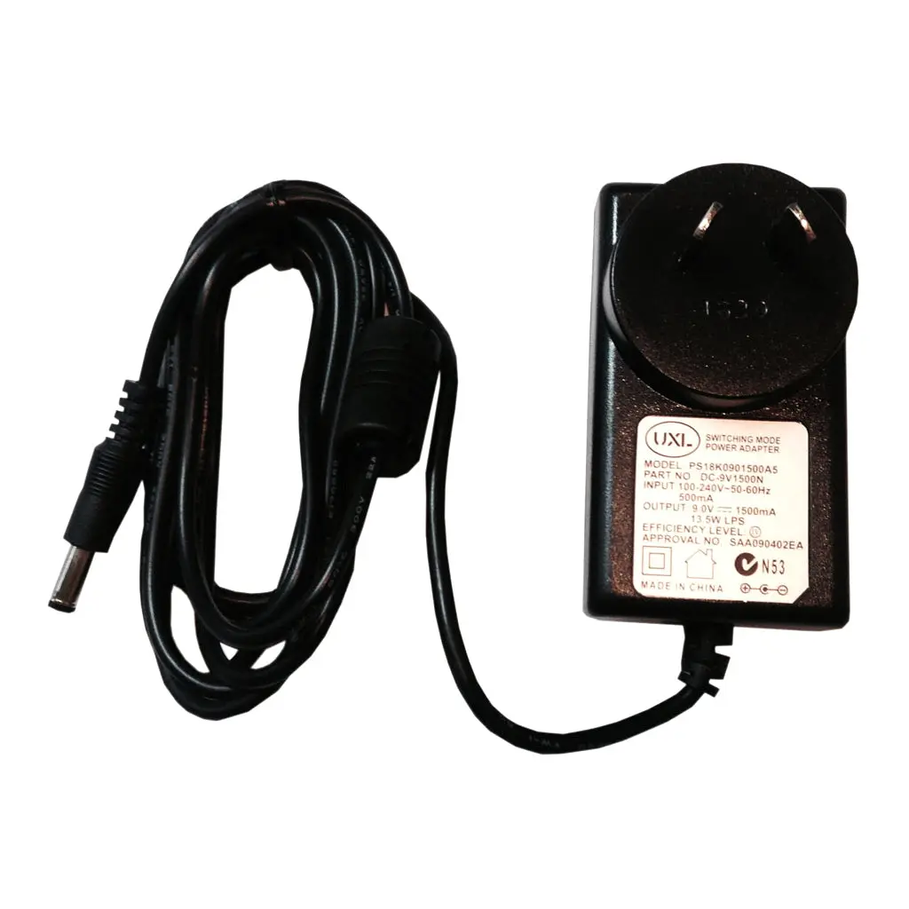 Uxl 9V Dc Power Supply For Boss/Digitech Effects Pedals 1