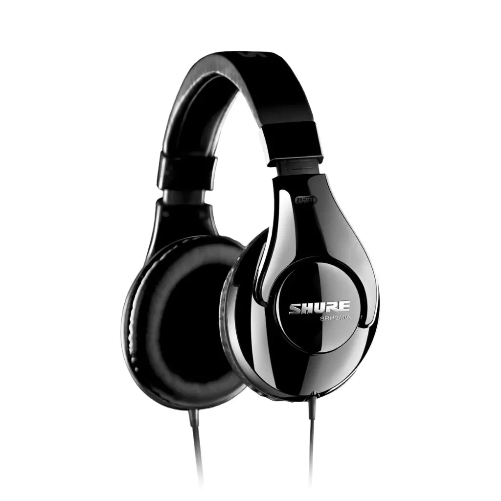 Shure Srh240a Closed-Back Headphones - Black 1