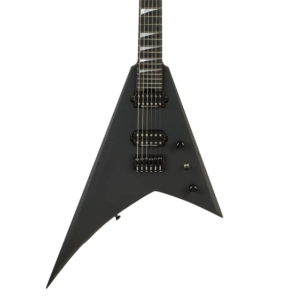 Jackson American Series Rhoads Rr24 Ht Electric Guitar - Satin Black, Ebony Fingerboard 1
