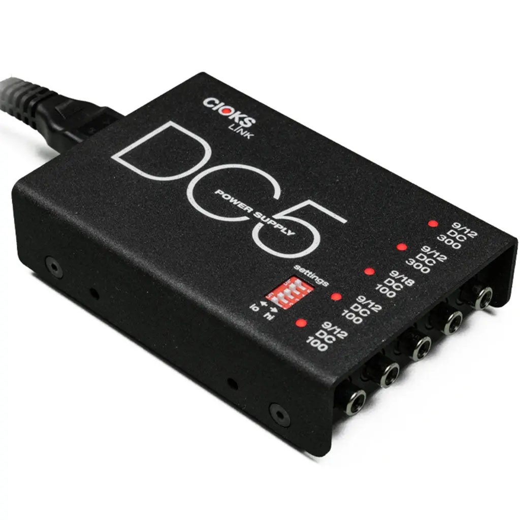 Cioks Dc5 Link - 5 Isolated Outlets, 9, 12 & 18V Dc 1