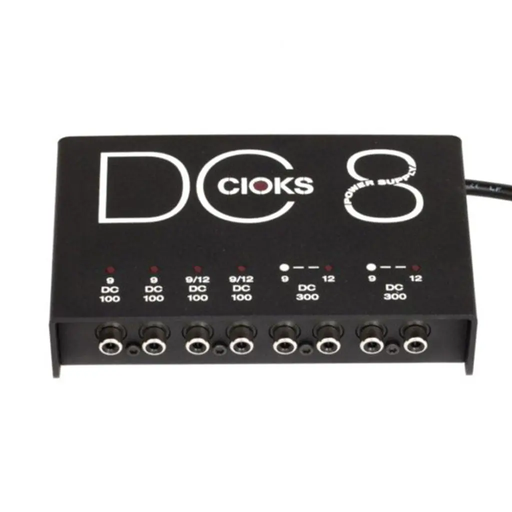 Cioks Dc8 - 8 Outlets In 6 Isolated Sections, 9 & 12V Dc 1