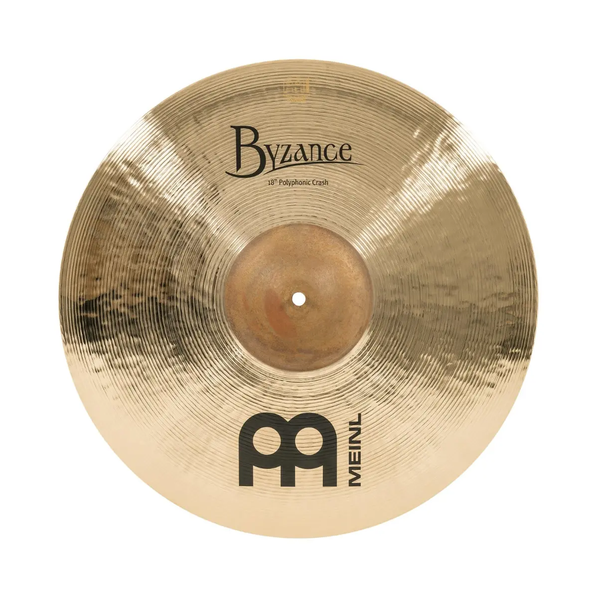 Meinl Cymbals Byzance Brilliant Polyphonic Crash Cymbal - 18 Inches 1