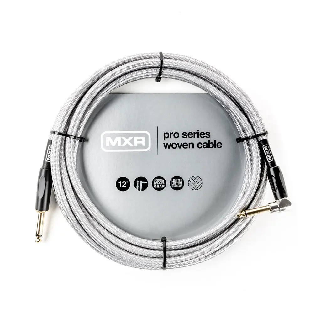Mxr 12Ft Pro Series Woven Instrument Cable 1