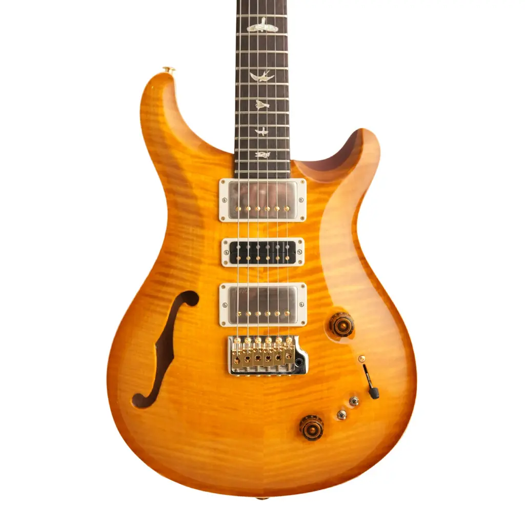 Prs Special Semi Hollow 10 Top - Yellow Tiger 1