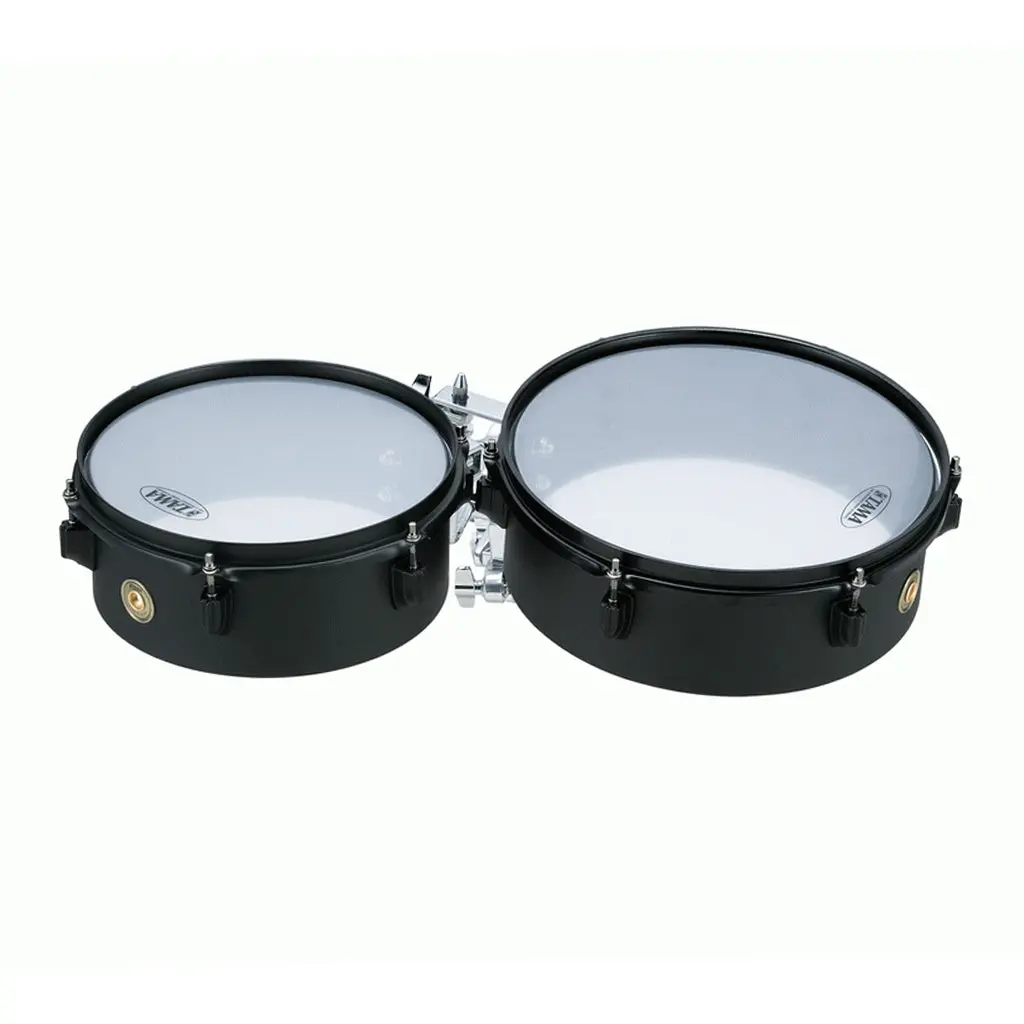 Tama Mt1012stbk Metalworks Mini-Tymp 4"X10" And 4"X12" Snares 1