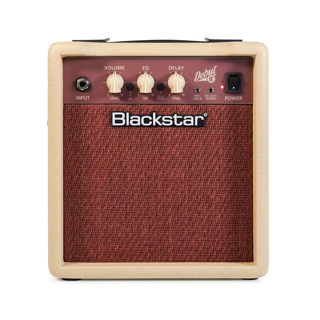 Blackstar Debut 10E 2X3-Inch 10-Watt Combo Amp - Cream/Oxblood 1