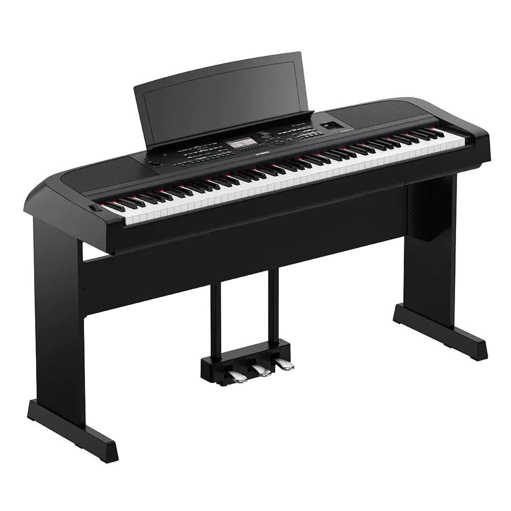 Yamaha Dgx-670B Portable Grand Piano Bundle 1