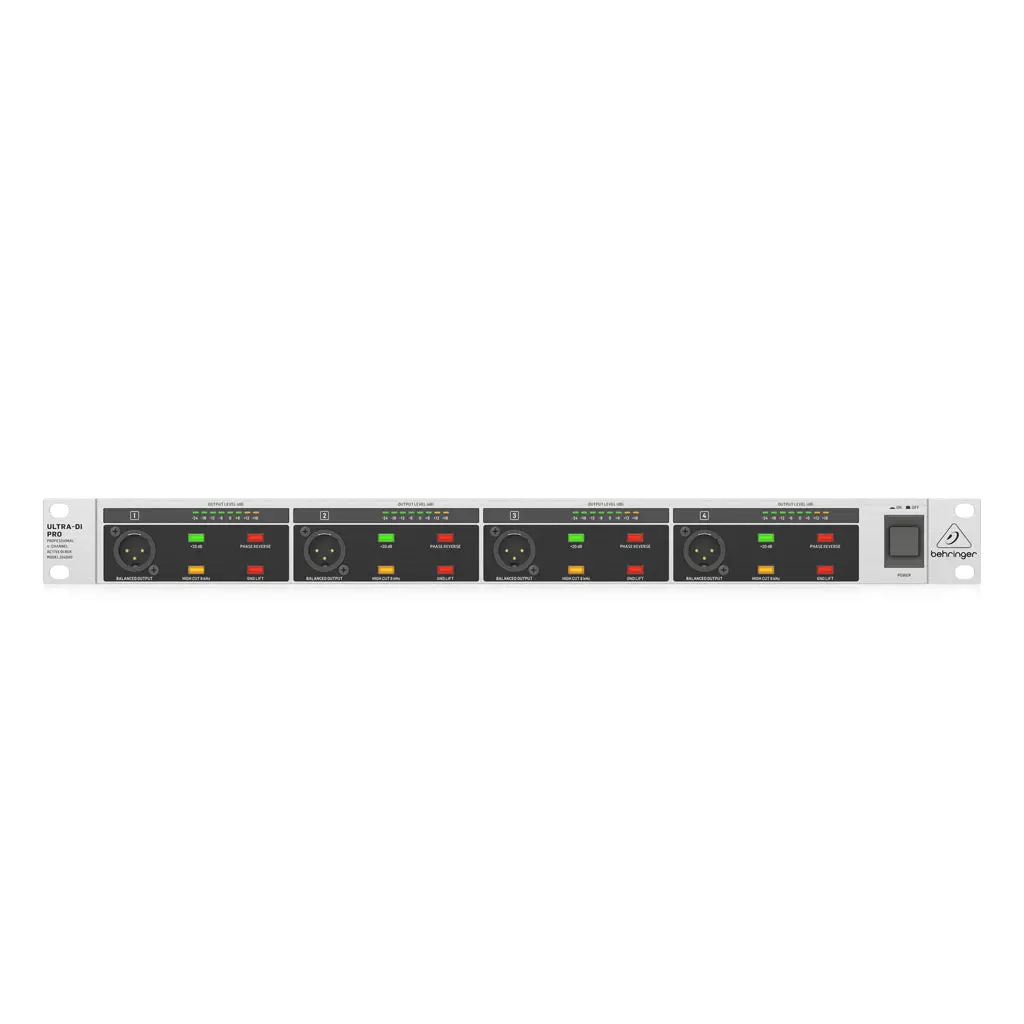 Behringer Ultra-Di Pro Di4000 V2 Di Box 1
