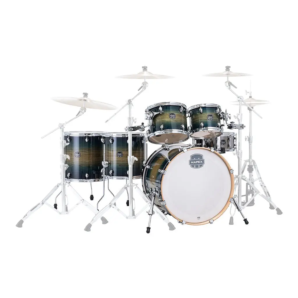 Mapex Armory 6 Piece Shell Pack - Rainforest Burst 1