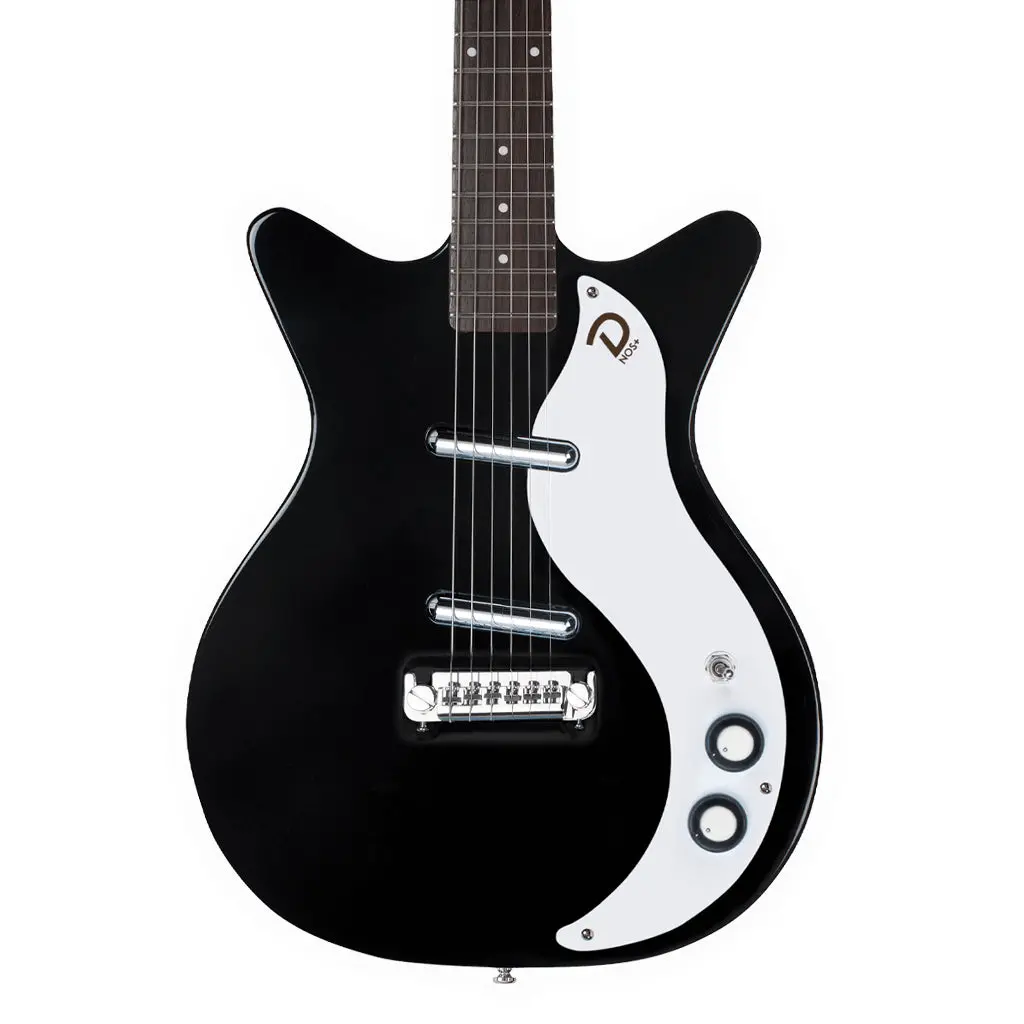 Danelectro '59M Nos+ Electric Guitar - Black 1