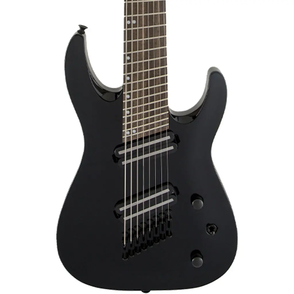 Jackson - X Series Dinky Arch Top Dkaf8 Ms, Laurel Fingerboard, Multi-Scale, Gloss Black | Electric Guitars | 2916183503 1