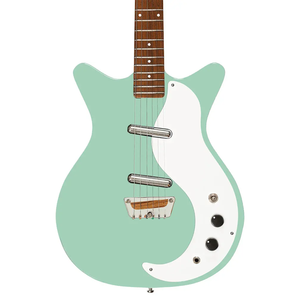 Danelectro Stock '59 Electric Guitar - Aqua 1