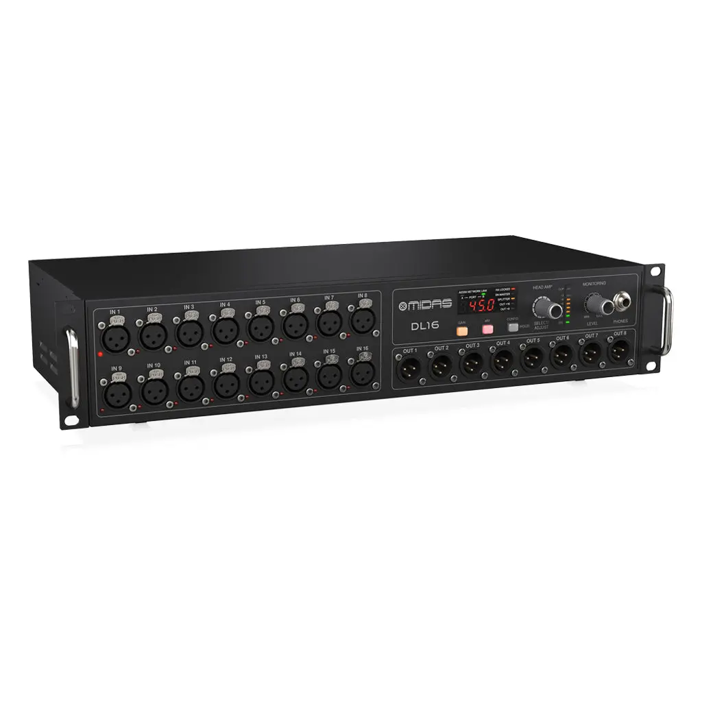 Midas Dl16 Stagebox 16In/8Out 2