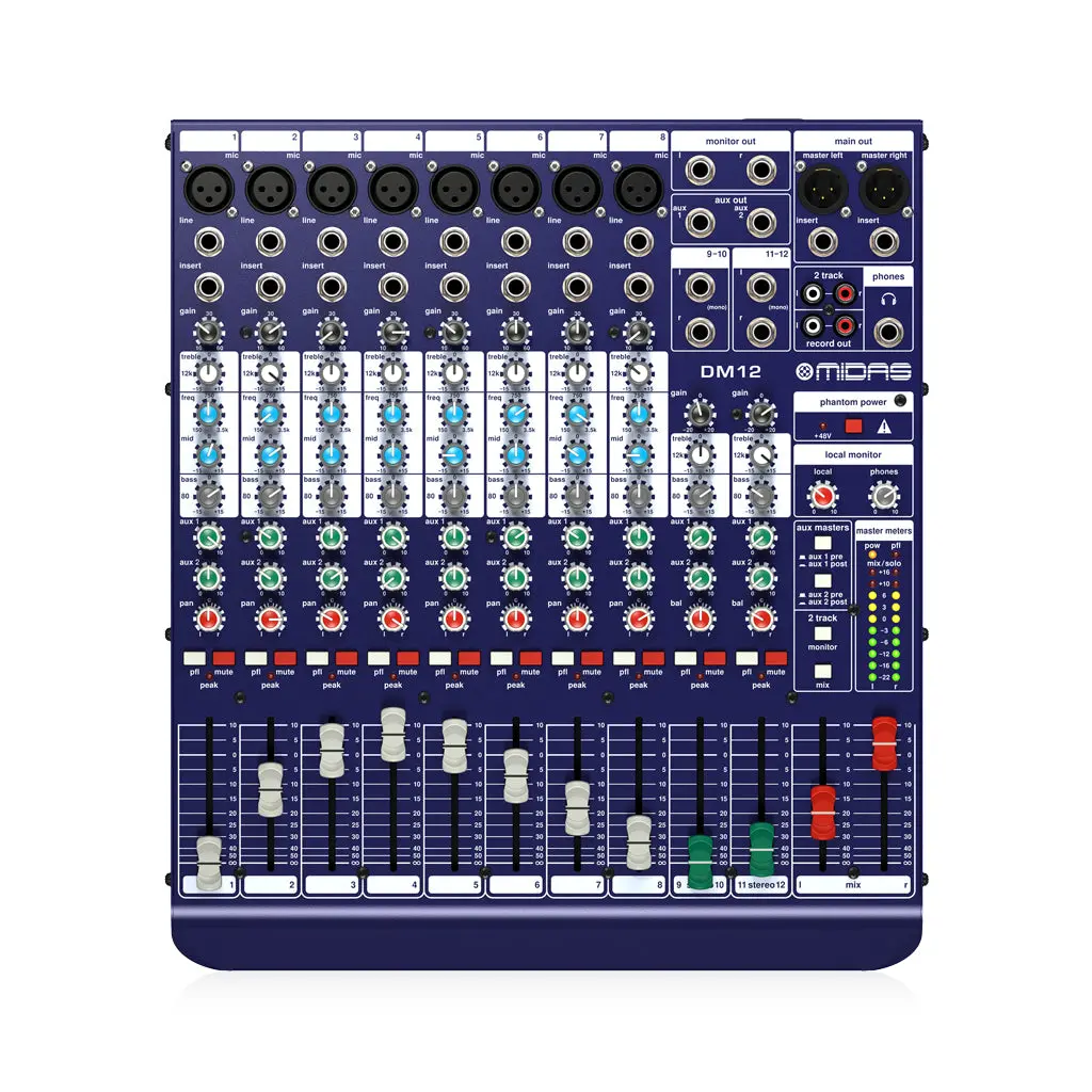 Midas Dm12 Analog Mixer 1