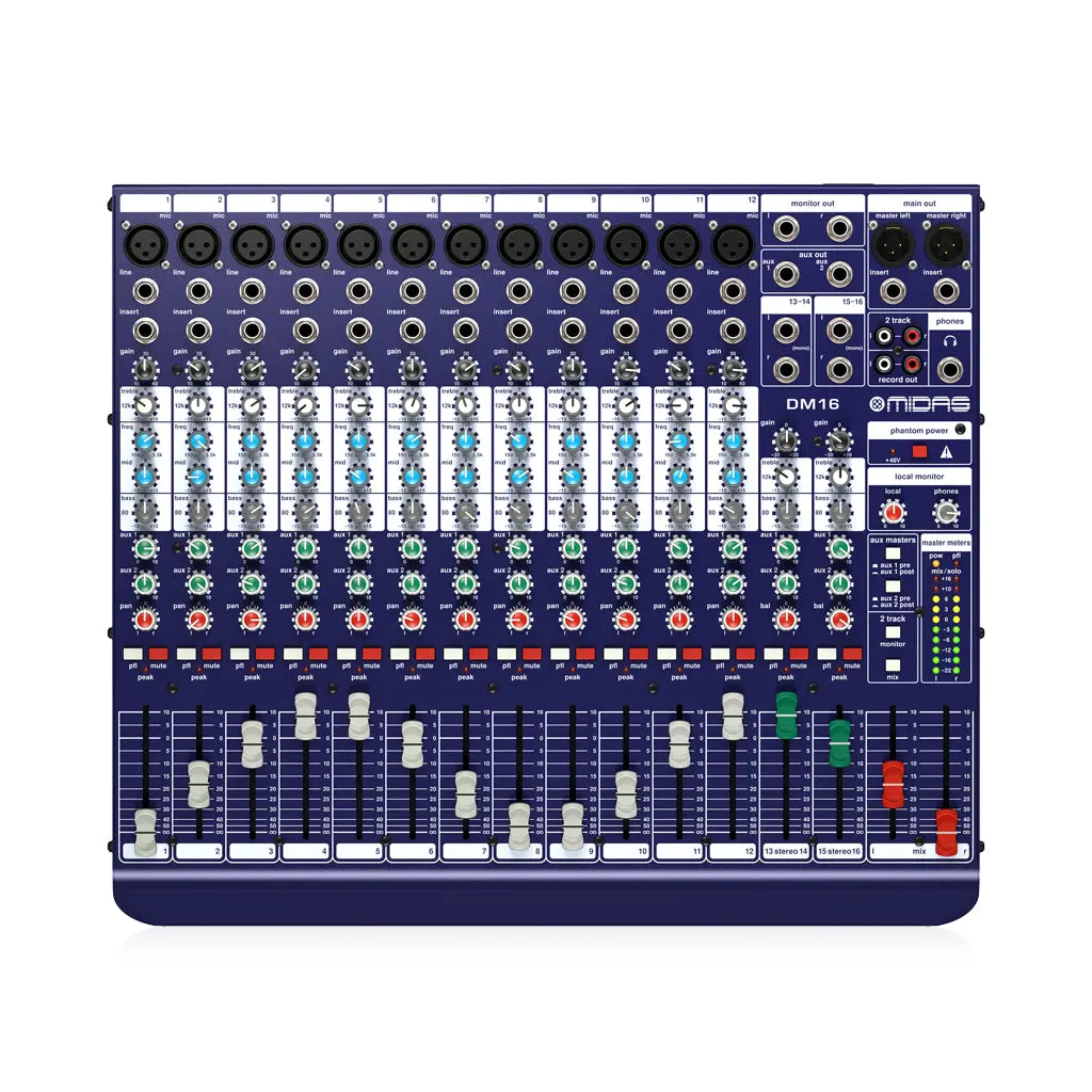 Midas Dm16 Analog Mixer 1